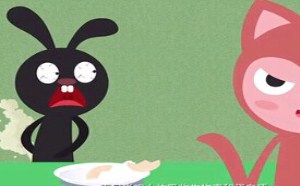 教你正确吃鸡蛋　飞碟一分钟 16