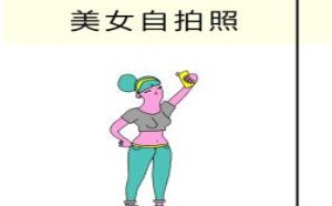 揭秘美女自拍完后的那点事儿，搞笑漫画视频